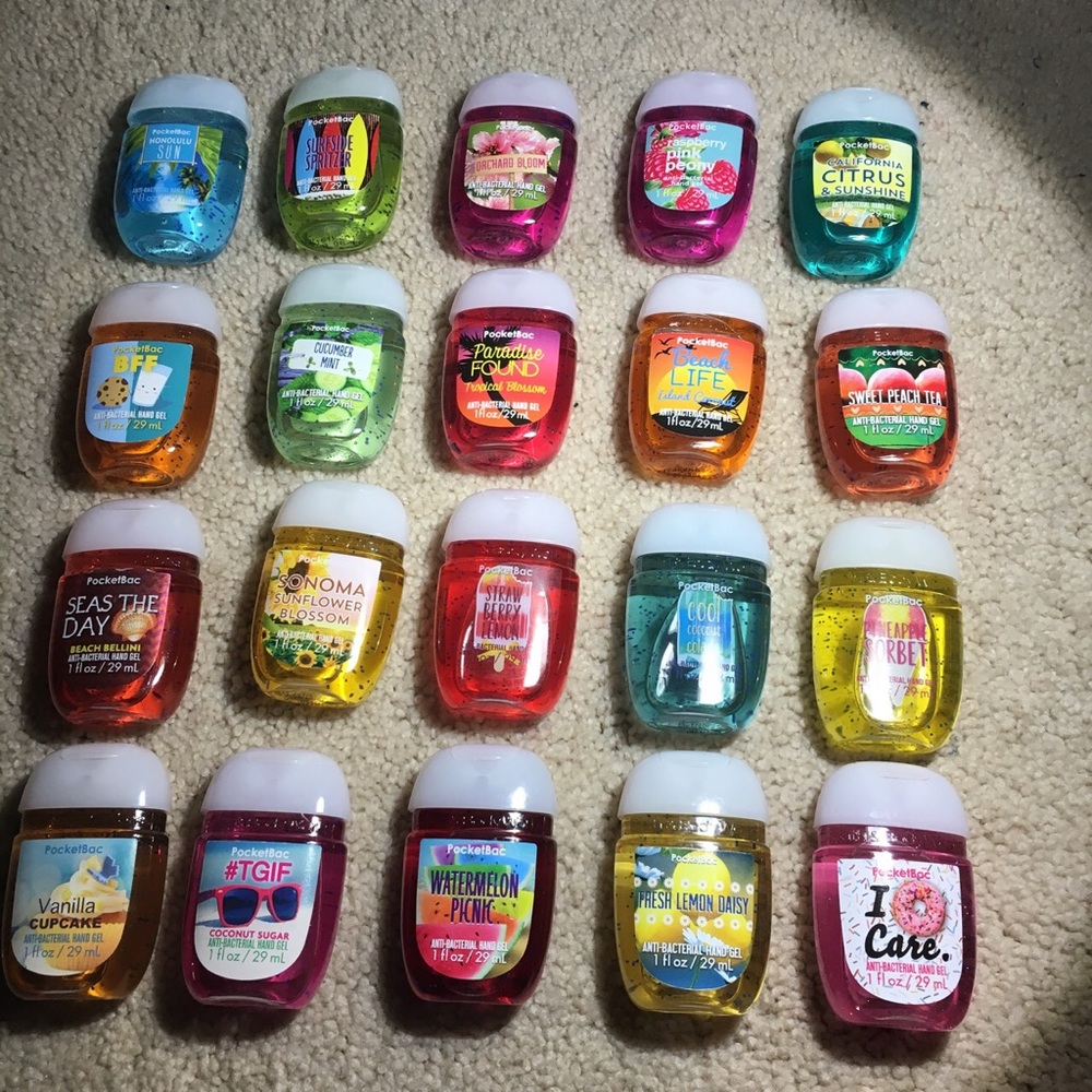 Bath & Body Works 20 Summer And Spring Pocketbacs